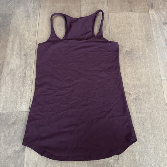Lululemon Racerback Workout Tank Top Burgundy - Picture 1 of 2
